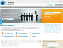 Tablet Screenshot of in-portal.org