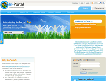 Tablet Screenshot of in-portal.com
